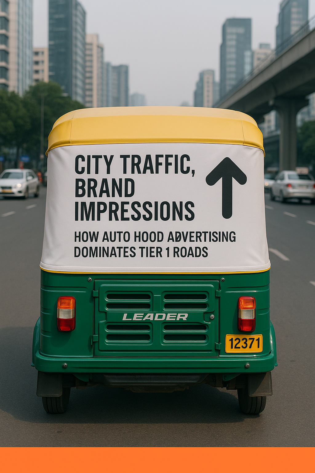 City Traffic Brand Impressions How Auto Hood Advertising Dominates Tier 1 Roads
